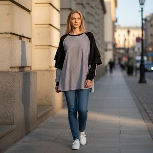 Long Sleeve Stripe Top
New